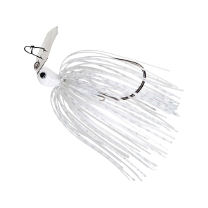Z-Man Chatterbait Jackhammer Baby Jack Bladed Jig White 3/8 oz - Z-Man