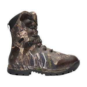 Rocky Men's Lynx 8" 1000 Gram Waterproof Insulated Hunting Boots Synthetic Mossy Oak Country DNA 13 D - Rocky