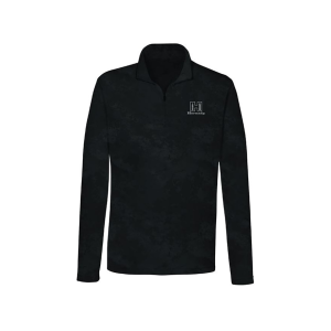 Hornady Men's Quarter Zip Sweatshirt Shade Black Camo 2XL - Hornady