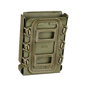 G-Code Soft Shell Scorpion Rifle Magazine Pouch Polymer Green - G-Code