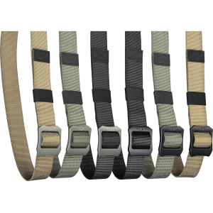 G-CODE EDC Quest Belt Tan with Black Buckle 2XL