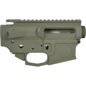 Blemished Watchtower Firearms Type 15 AR-15 Stripped Receiver Set Mil-Spec OD Green - Watchtower Firearms
