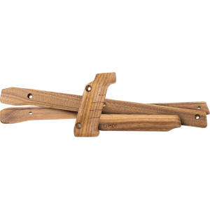 MDT XRS Timbr Chassis Accessory Kit Angled Grip Walnut