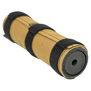 FHF Gear TAC MTN Suppressor Cover 6" Coyote Brown - Fhf Gear
