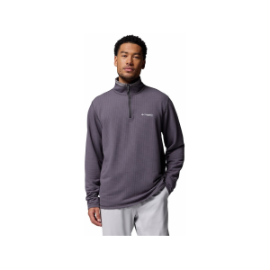 Columbia Men's Slack Tide Quarter Zip Shirt Shark/City Gray Medium - Columbia