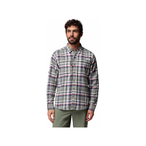 Columbia Men's Wild Cast Shirt Cypress Backwater Tartan Large - Columbia