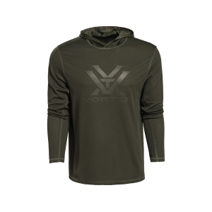 VORTEX OPTICS Men's Core Logo Performance Grid Hoodie Duffel Bag 2XL