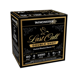 Winchester Last Call Double Shot 20 Gauge Ammo 3" #2-1/2 and #9 Steel and Tungsten Shot 1 oz Box of 25 - Winchester
