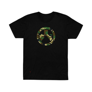 MAGPUL Men's Woodland Camo Short Sleeve Crew Neck T Shirt Black Medium