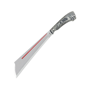 Condor Knives Guygan Machete 11.13" Machete 1075 Satin Blade Canvas Micarta Handle Black - Condor Knives