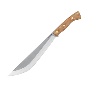 Condor Knives Hmong Machete 11.5" Machete 1075 Satin Blade Canvas Micarta Handle Tan - Condor Knives