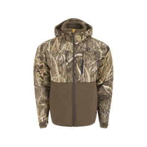 Drake Men's LST BMF Eqwader Jacket Mossy Oak Habitat XL - Drake