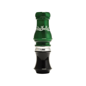 RNT Barbelly Acrylic Specklebelly Goose Call Pearl Green and Black - Rnt
