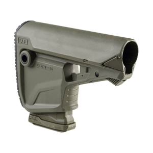 FAB Defense GL Core Mag AR-15 Stock with Built in Mag Carrier and Cheek Rest Olive Drab Green - Fab Defense