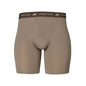 FIRST LITE Men's Yuma Boxer Briefs Walnut XL