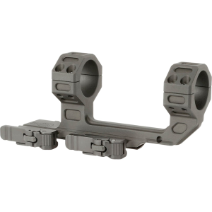 Midwest Industries MK2 QD Extended 1-Piece Cantilever Picatinny Scope Mount 30mm Rings Matte Black High - Midwest Industries