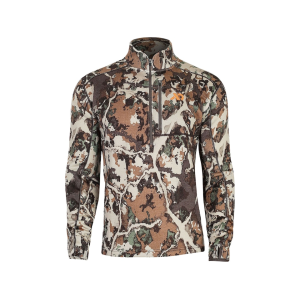 First Lite Men's Furnace Quarter Zip Base Layer Shirt First Lite Fusion Large