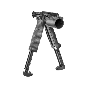 FAB Defense Tactical Foregrip with Integrated Bipod and Flashlight Adapter Black - Fab Defense