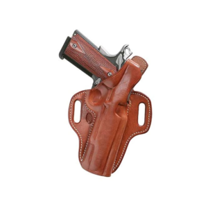 El Paso Saddlery Strongside Select OWB Holster Right Hand 1911 Officer Leather Brown - El Paso Saddlery