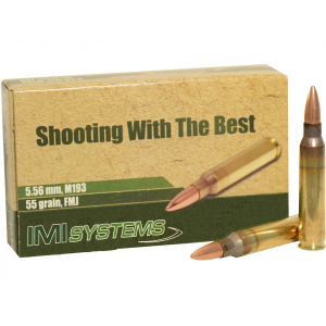  M193 5.56x45mm NATO 55 Grain Full Metal Jacket Box Of 420 (14 Boxes Of 30) Ammo