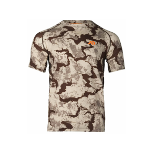 FIRST LITE Men's Wick Short Sleeve Base Layer Shirt  Cerca Large