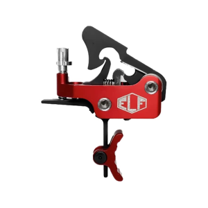 Elftmann Tactical Apex PRO FA AR-15 Trigger Group Curved Red
