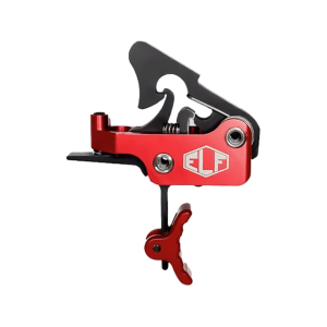 Elftmann Tactical Apex PRO AR-15 Trigger Group Curved Red