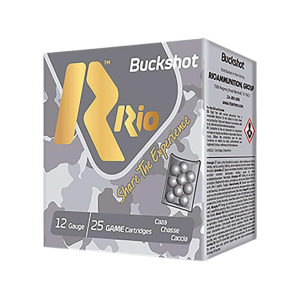  Royal Buck Home Defense 12 Gauge 2-3/4 #1 Buck Lead Shot 9 Pellets Case Of 250 (10 Boxes Of 25) Ammo