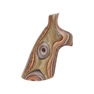 Hogue Fancy Hardwood Conversion Grips for S&W N-Frame Round to Square Butt Lamo Camo - Hogue