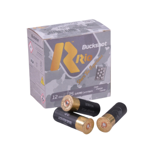 Royal Buck Home Defense 12 Gauge 2-3/4 #1 Buckshot 9 Pellets Box Of 25 Ammo