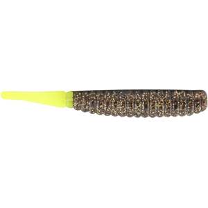 Z-Man Trout Trick Thick Trick 3.75" Worm Rootbeer/Chartreuse Tail - Z-Man