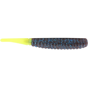 Z-Man Trout Trick Thick Trick 3.75" Worm Plum/Chartreuse Tail - Z-Man
