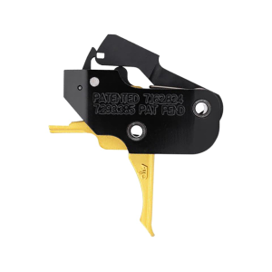 American Trigger Corp. AR Gold AR-15 Two Stage Trigger Flat