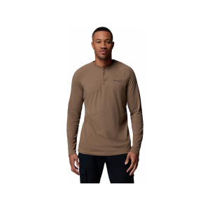 Columbia Men's Thistletown Hills Henley Shirt Delta Heather Large - Columbia