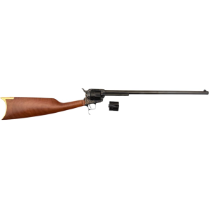 810012513517 TAYLOR'S & Company 1873 Revolving Carbine Revolver Rifle 357 Magnum 18" Blued Barrel Case Colored Frame Walnut Straight Grip Stock 810012513517 733020