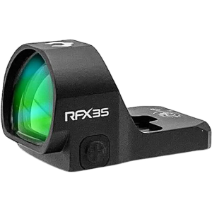Viridian RFX-35 Micro Reflex Green Dot Sight 1x 22 3 MOA Dot Matte Black - Viridian