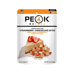 PEAK REFUEL Strawberry Cheesecake Bites Freeze Dried Food 5PK