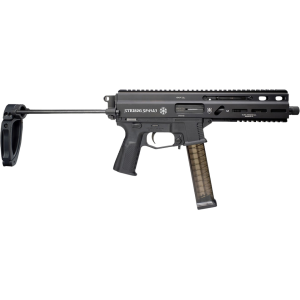 Grand Power Stribog SP45A3 45 ACP Pistol 8" Threaded Barrel 20+1 Round Black Pistol Brace PDW Tailhook - Grand Power