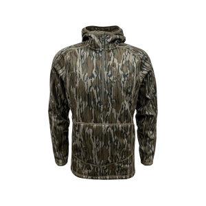 MidwayUSA Men's Full Season Softshell Hoodie Mossy Oak Original Bottomland Medium - Midwayusa