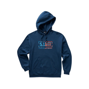 5.11 Men's USA Frame Hoodie Pacific Navy Large - 5.11
