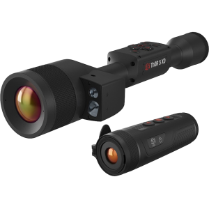 ATN ThOR 5 XD LRF Smart HD Thermal Riflescope 2-20x 1280x1024 with BlazeTrek 619 640x512 Thermal Monocular