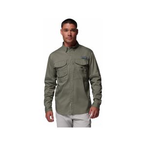Columbia Men's Bonehead Elite Long Sleeve Shirt Cypress Large - Columbia
