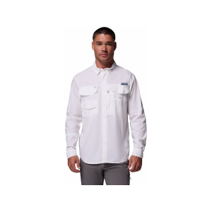 Columbia Men's Bonehead Elite Long Sleeve Shirt White XL - Columbia