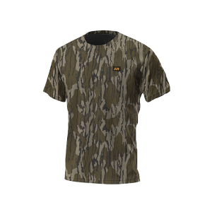 MUDDY OUTDOORS Men's DV8 Ambush Lightweight Short Sleeve T Shirt Mossy Oak Bottomland XL