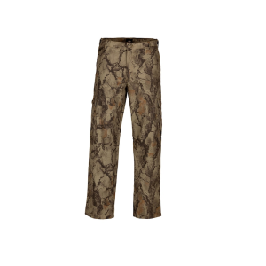 NATURAL GEAR Men's 6 Pocket Flannel Pants  Camo Medium