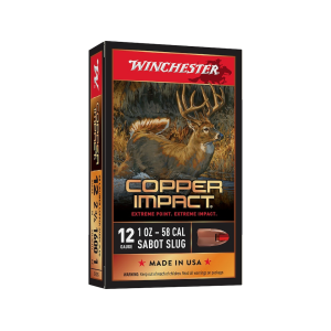 Winchester Deer Season XP Copper Impact 12 Gauge Polymer Tip Sabot Slug 2-3/4" 1oz Box of 5