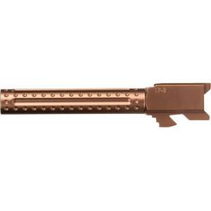 BALLISTIC ADVANTAGE Barrel for Glock 17 Gen 3-4 9mm Luger Copper DLC Bomber Fluted