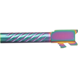 BALLISTIC ADVANTAGE Barrel for Glock 19 Gen 3-5 9mm Luger Iridescent Spiral Fluted