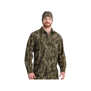 NOMAD Men's Beaureguard Long Sleeve Shirt Mossy Oak Bottomland Large