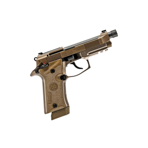 Beretta 80X Cheetah Tactical 380 ACP Pistol 4.4" Threaded Barrel 10+1 Round Desert Tan Slide Tan Grip Desert Tan Frame - Beretta
